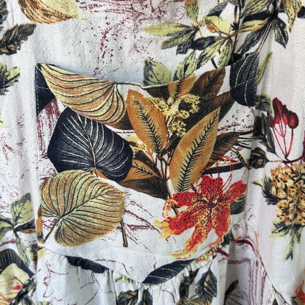 Floral Print Jumpsuit - Multicolor - Picture 4 of 6